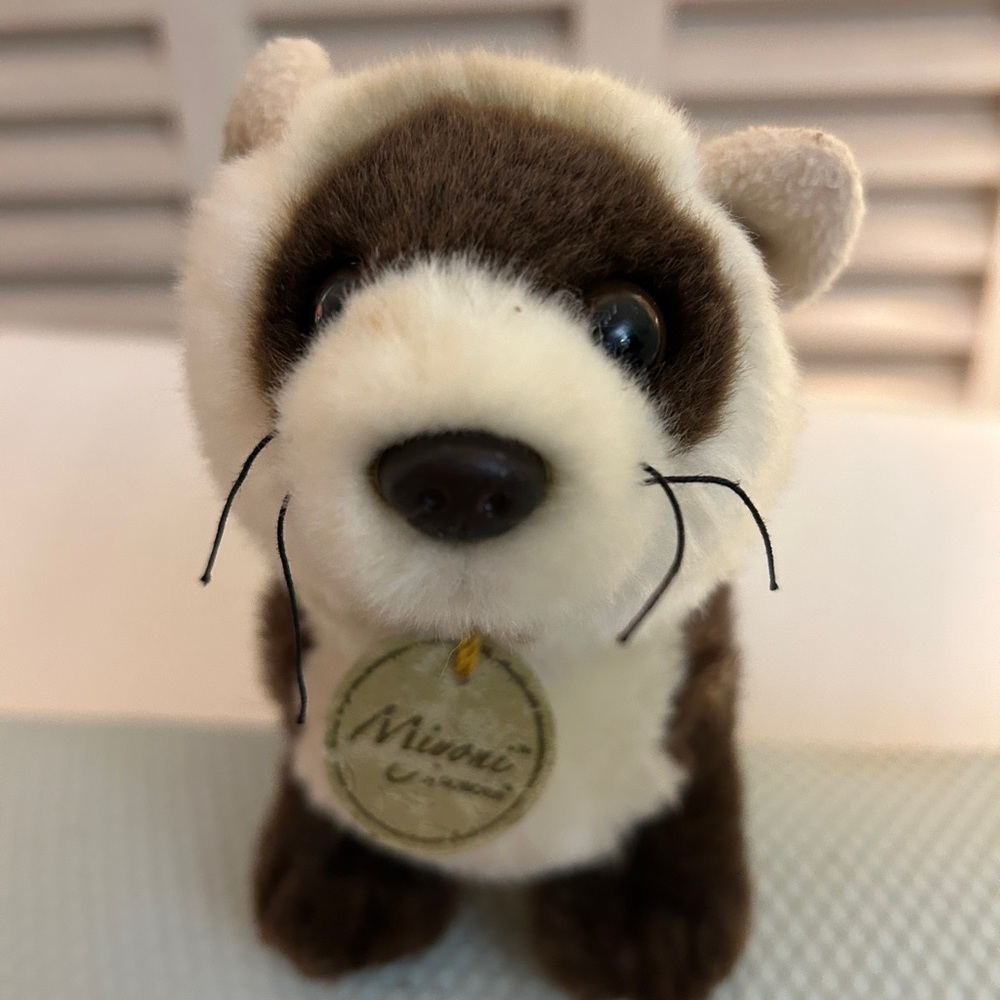 Aurora World Miyoni Black-Footed Ferret Plush 10.5" Realistic Stuffed